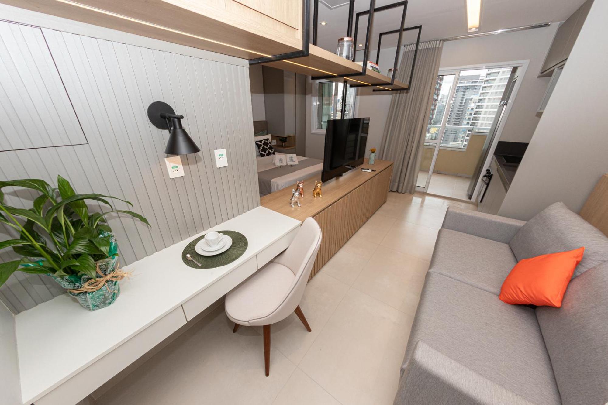 Apartamento Easy Star - Lindo Lado Faria Lima - Qf01h