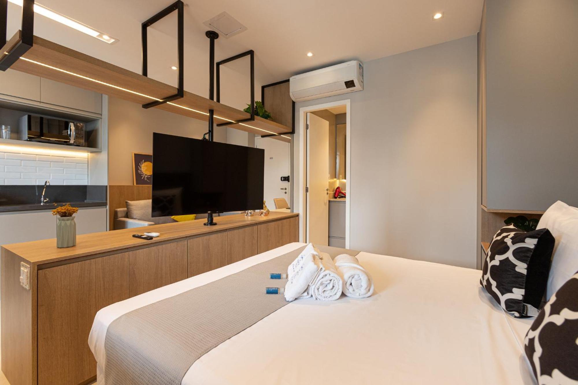 Apartamento Easy Star - Lindo Lado Faria Lima - Qf01h *