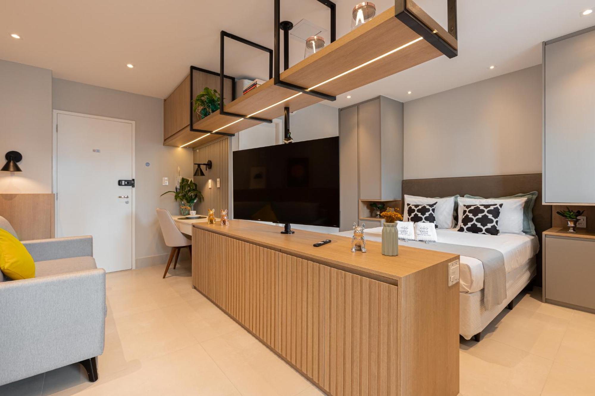 Easy Star - Lindo Lado Faria Lima - Qf01h Apartamento *